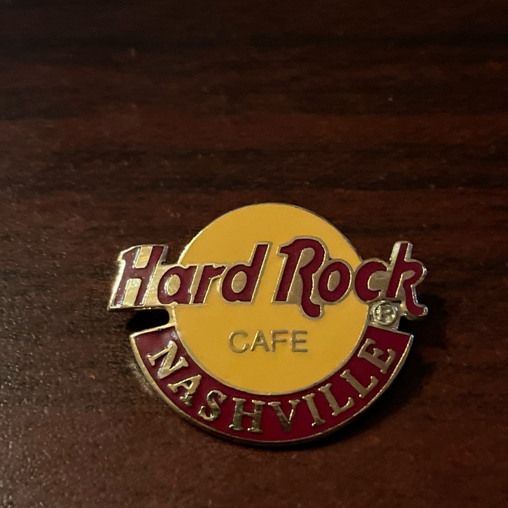 Hard Rock Cafe Nashville Tennessee Lapel Hat Pin